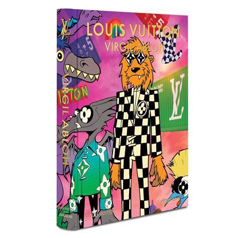 assouline louis vuitton virgil abloh cartoon cover|Louis Vuitton Coffee Table Books .